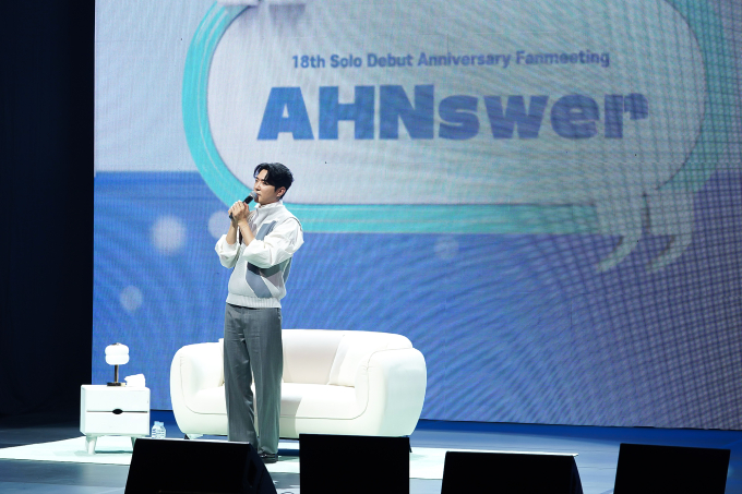 Fan meeting AHNswer marks the 18th anniversary of Danny Ahn's solo debut