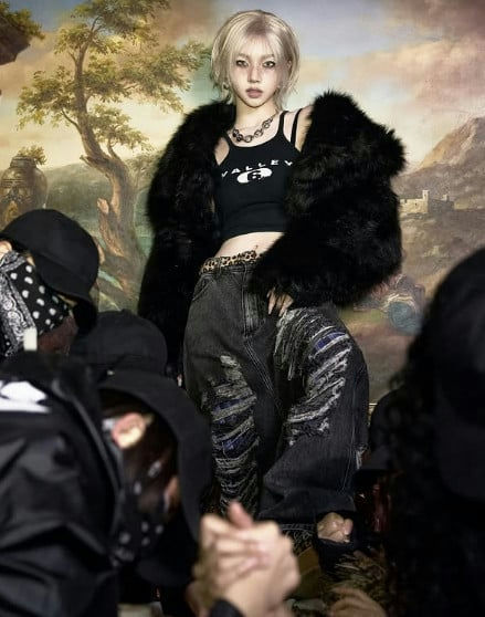 Aespa's Karina with bold look as new single Dirty Work set for release.