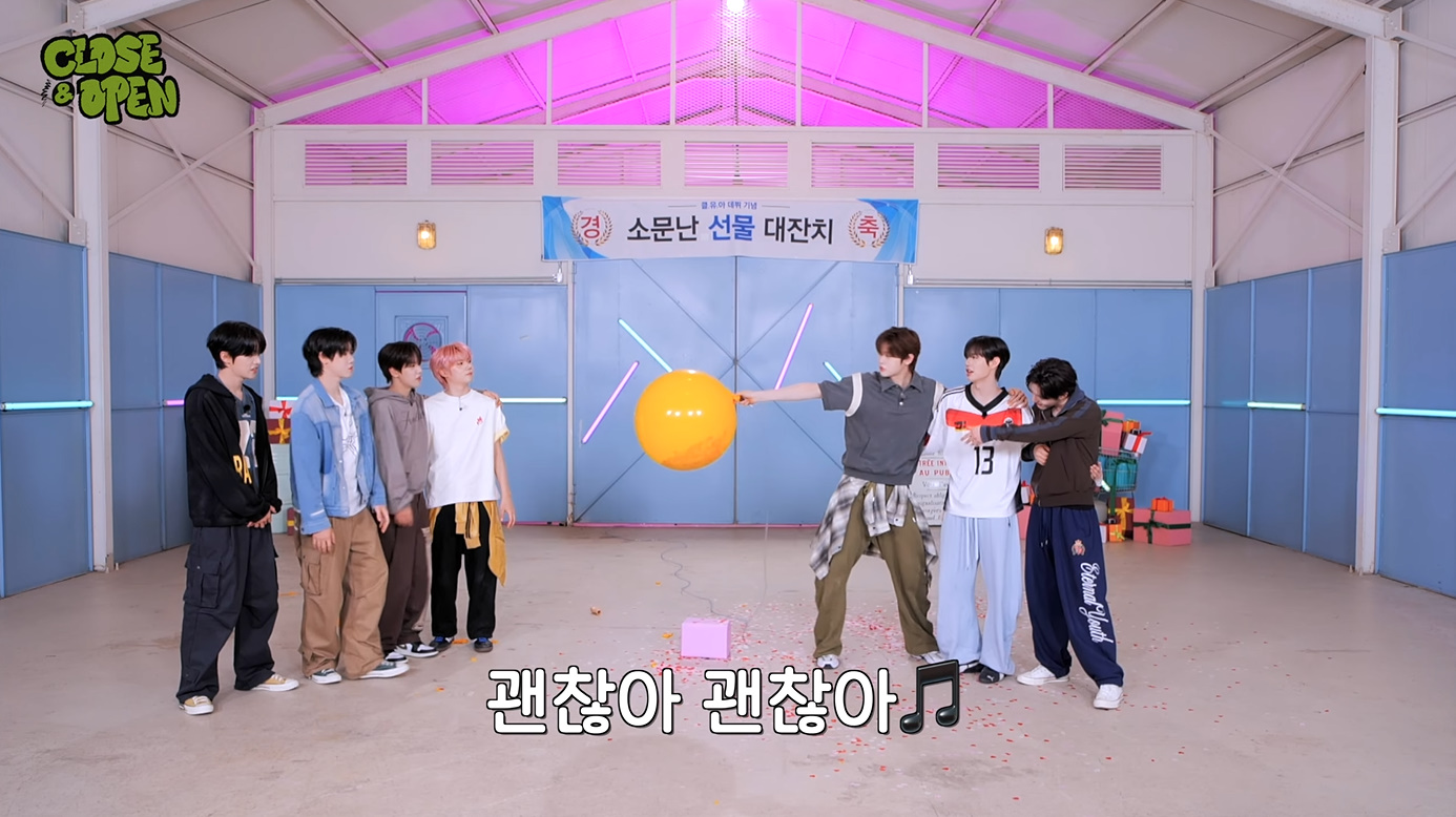 K-pop stars CLOSE YOUR EYES prepare for a fun variety showcase