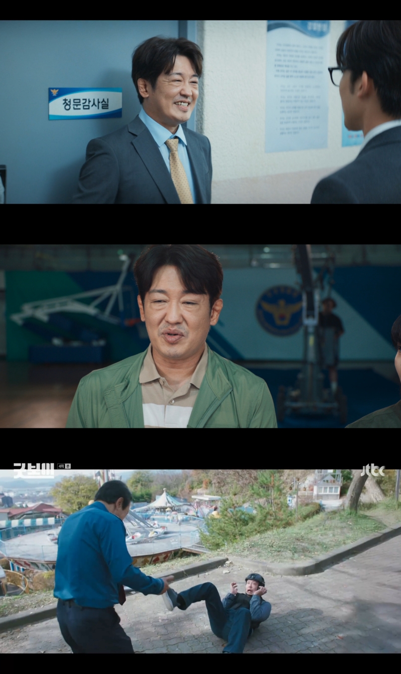 Experience Heo Sung-tae's performance in JTBC's comedic action series Good Boy.