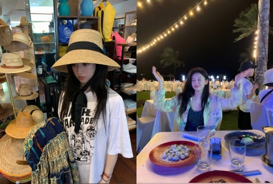 South Korean actress Go Yoon-jung enjoying her reward vacation in Bali