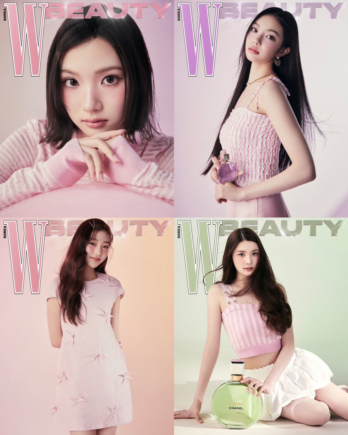 Hearts2Hearts debuts alluring fashion and chemistry in W Korea photoshoot.