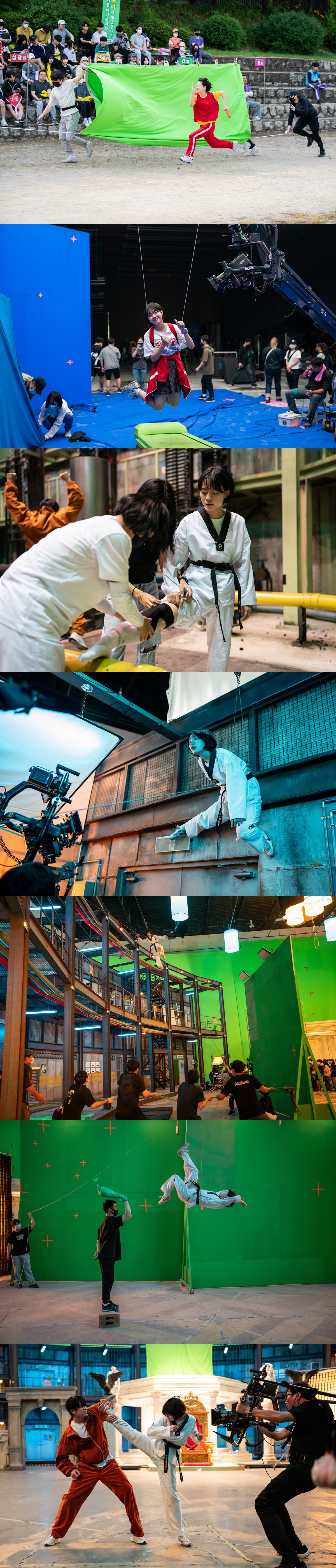 Behind-the-scenes action highlights from the box office hit Hi-Five with Lee Jae-in