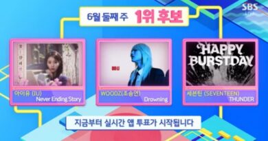 Star-Studded Battle on SBS ‘Inkigayo’: IU, WOODZ, and Seventeen Compete for Number One