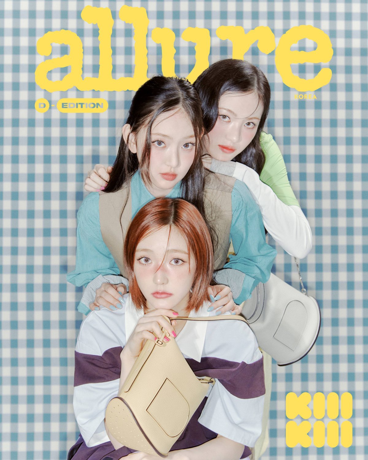 K-Pop group KiiiKiii makes a stylish appearance on Allure Koreas latest digital cover