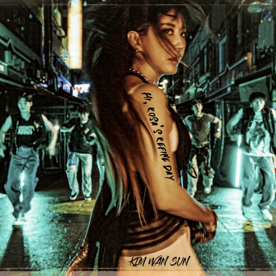 Dynamic comeback of Kim Wan-sun with mini album HI, ROSA's REFINE DAY.