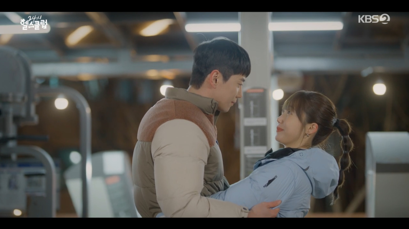 Lee Jun-young in the finale of KBS 2TV's 24-Hour Health Club