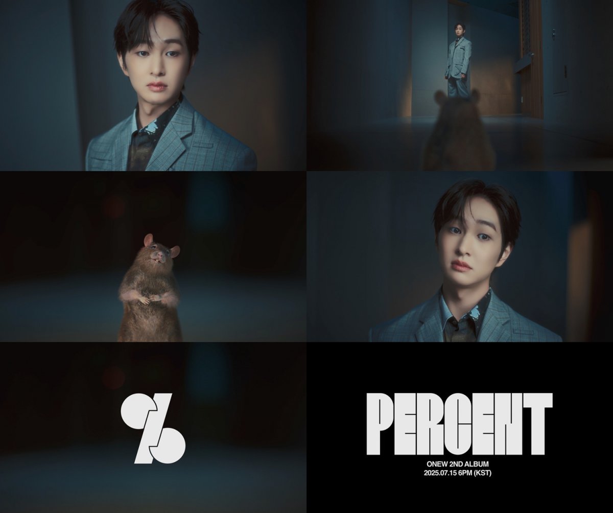 ONEW releases his second full album PERCENT marking a major comeback