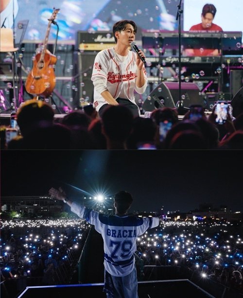 Roy Kim delivers enchanting live performances captivating audiences at festivals
