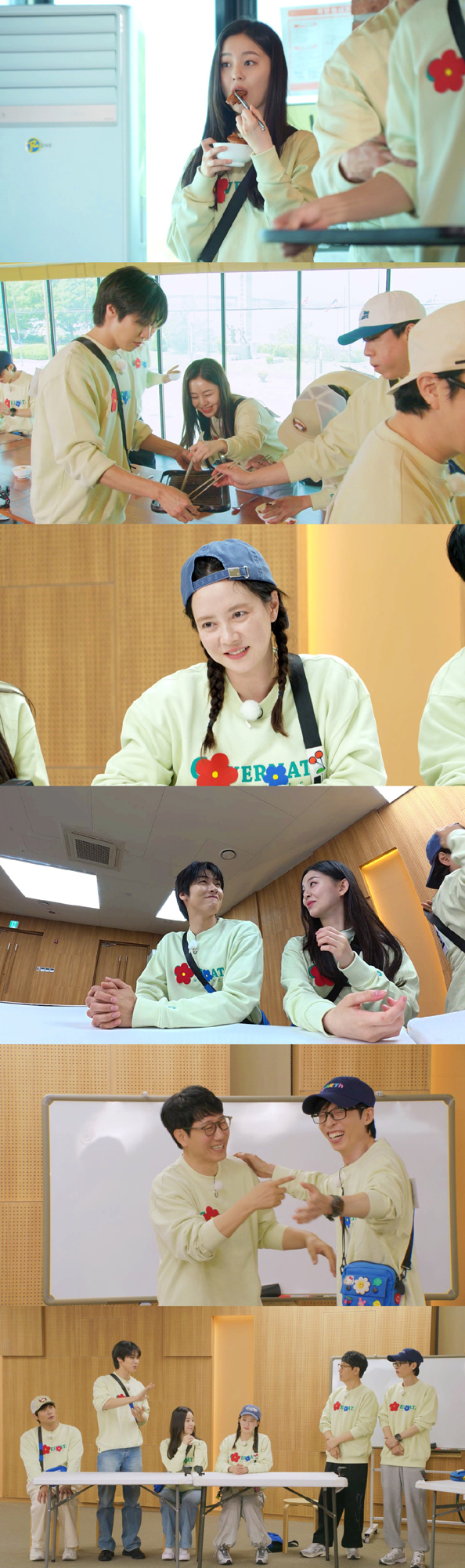 Lee Seung-hyub displays his sleight of hand in SBS Running Man.