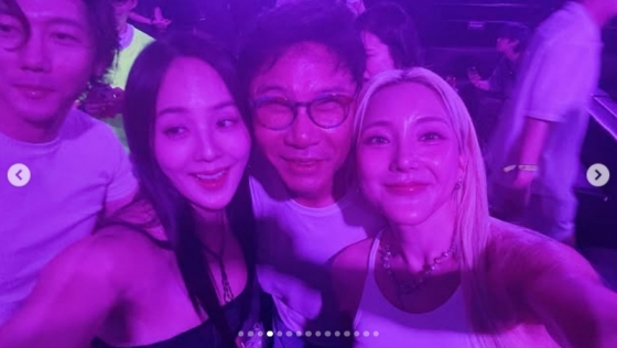 Iconic S.E.S members reunite with former SM Entertainment head Lee Soo-man
