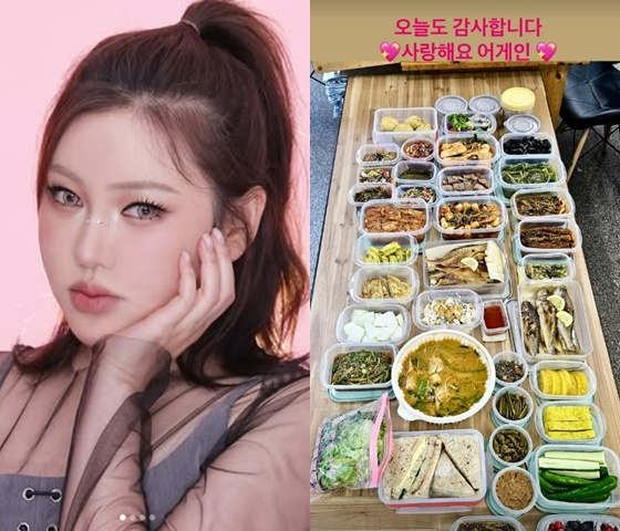 Song Ga-in appreciates her fan club Again for heartfelt meal support