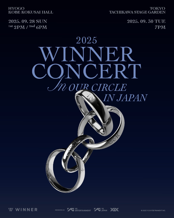 WINNER announces Japan tour after six years with performances in Kobe and Tokyo