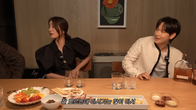 Behind-the-scenes look at Lee Min-jung's YouTube guest appearance with Im Si-wan and her husband